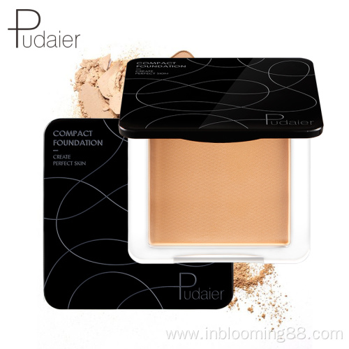 Long Lasting Full Coverage Makeup Pressed Powder Foundation